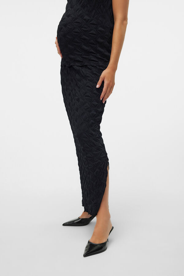 Mamalicious Falda midi maternity negro