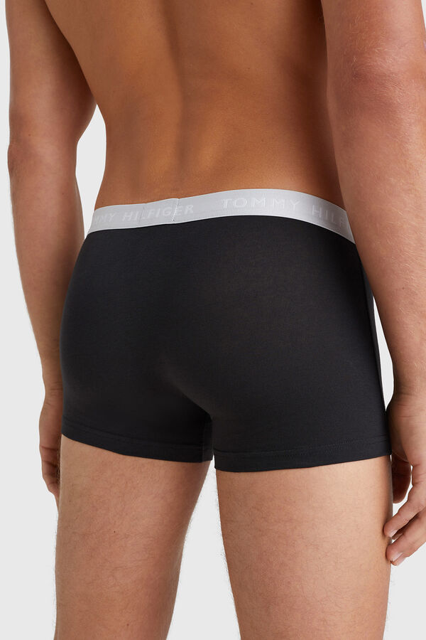 Tommy Hilfiger Pack de 3 boxers con cinturilla de colores negro