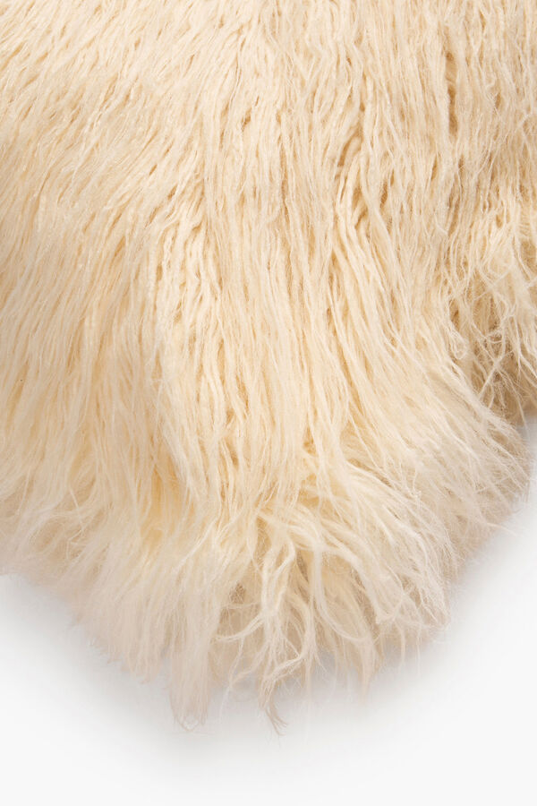 Calma House Funda de coj&iacute;n crudo Mongolian amarillo