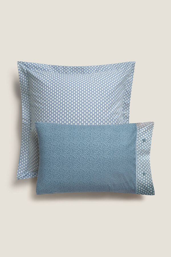 Textura Fronha, Conjunto Patchwork azul