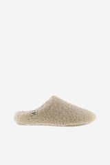 Victoria Chinelos de quarto Victoria Norte borrego com palmilha de pele macia bege