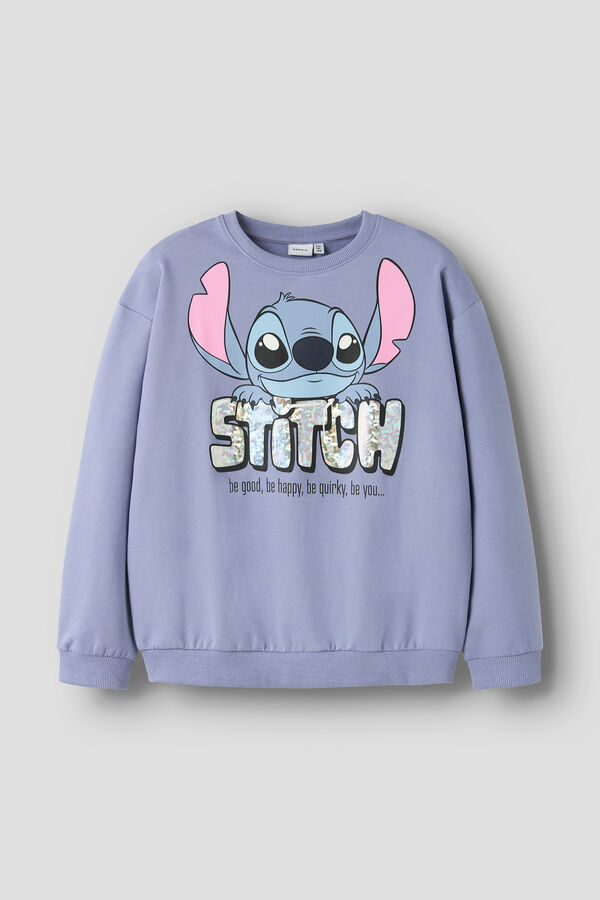 Name it Sweatshirt Lilo e Stitch para menina rosa