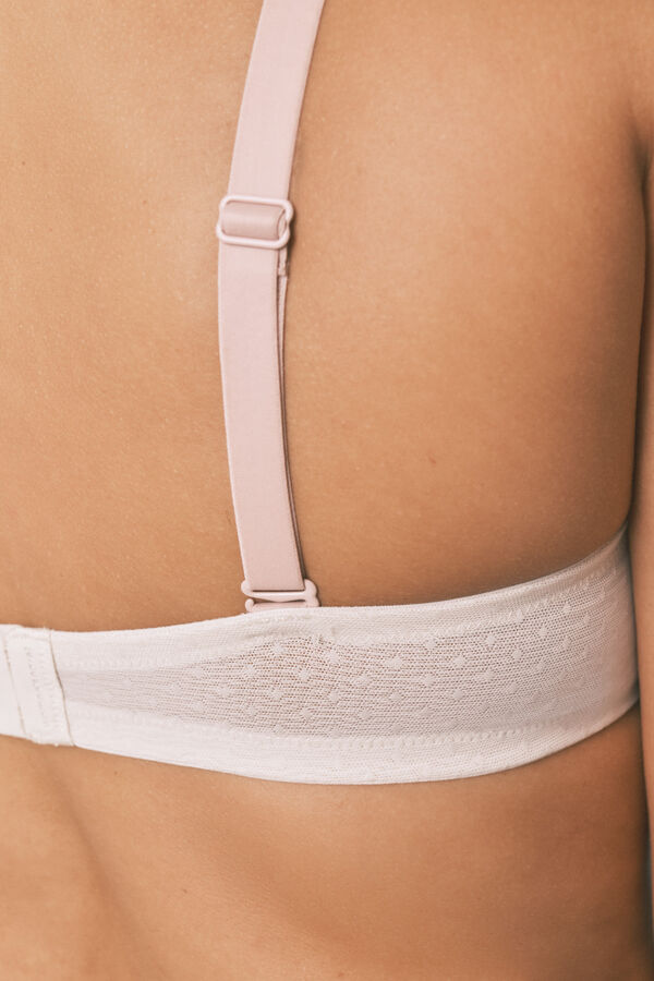 Women'secret BEAUTIFUL Soutien de renda cinza cinzento