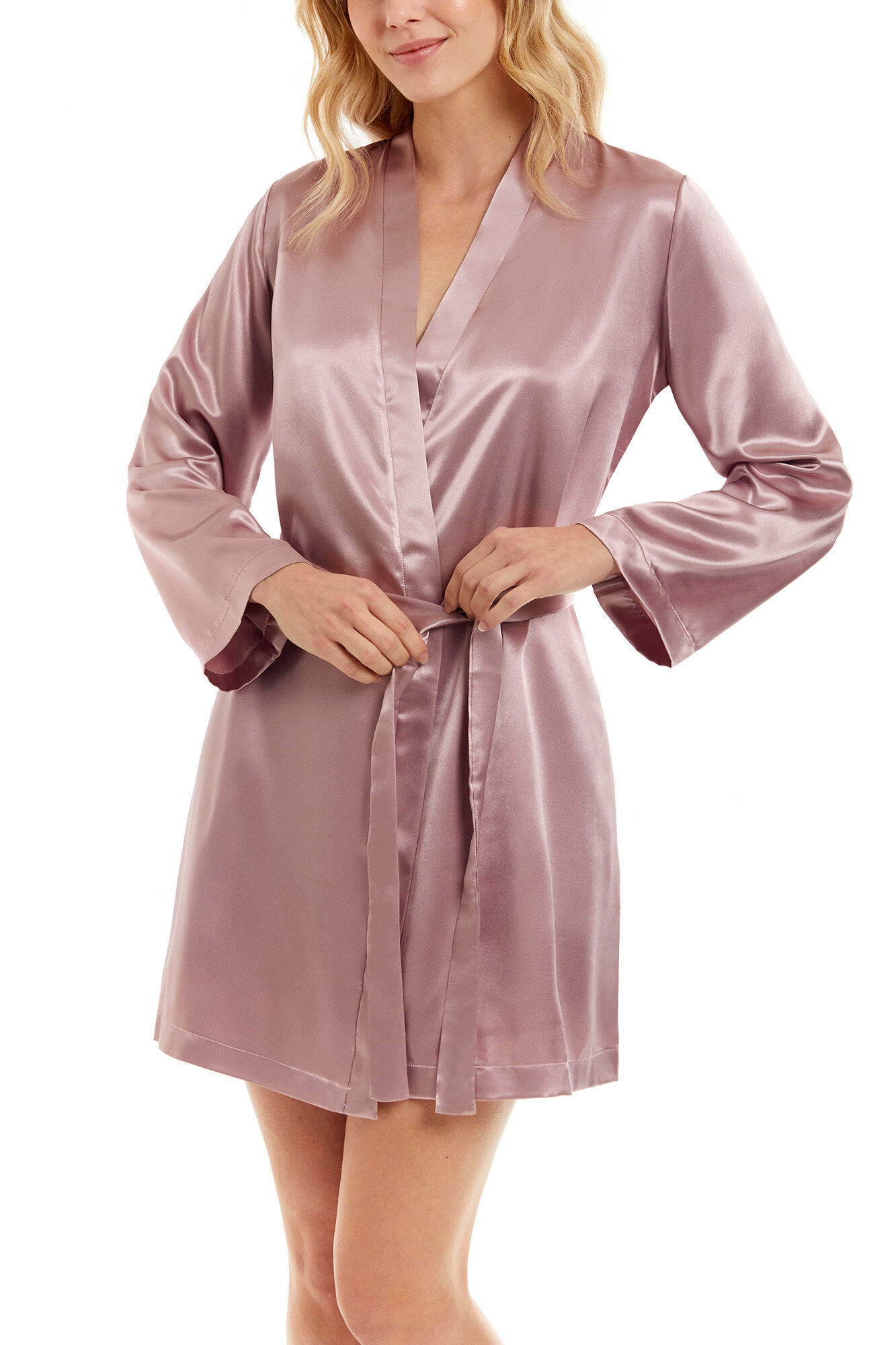 Ivette Bridal Bata corta sat&eacute;n party