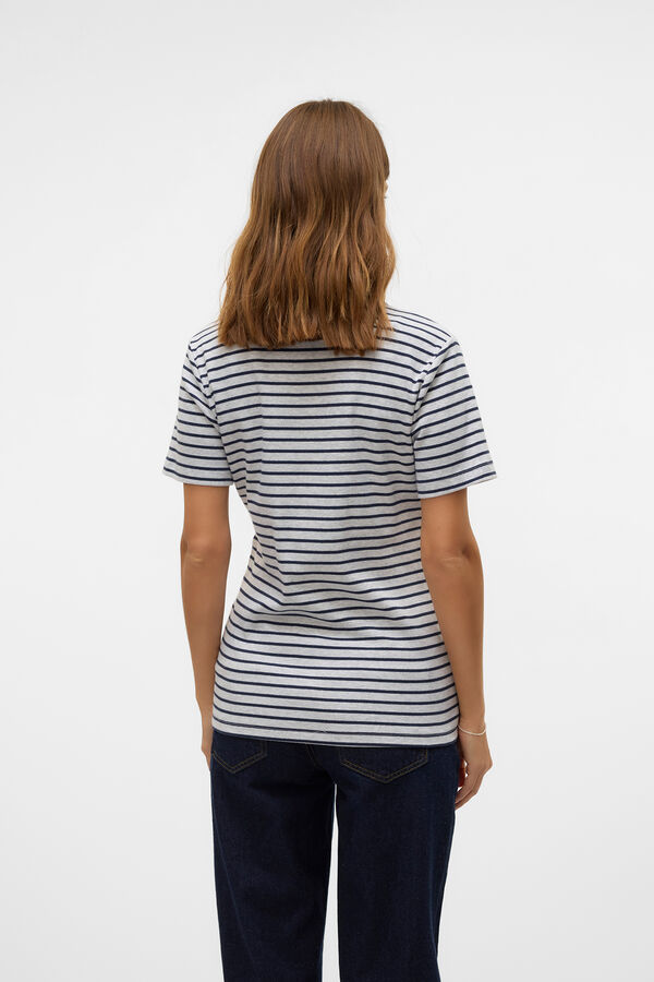 Mamalicious Top de punto maternity lactancia gris