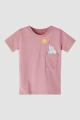 Womensecret T-shirt de manga curta bebé menina rosa
