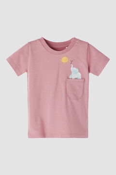 Womensecret T-shirt de manga curta bebé menina rosa