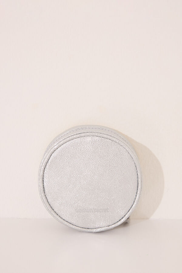 Women'secret Neceser peque&ntilde;o tipo lata amarillo estampado