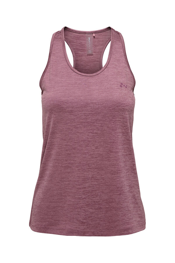 Only Play T-shirt de al&ccedil;as rosa