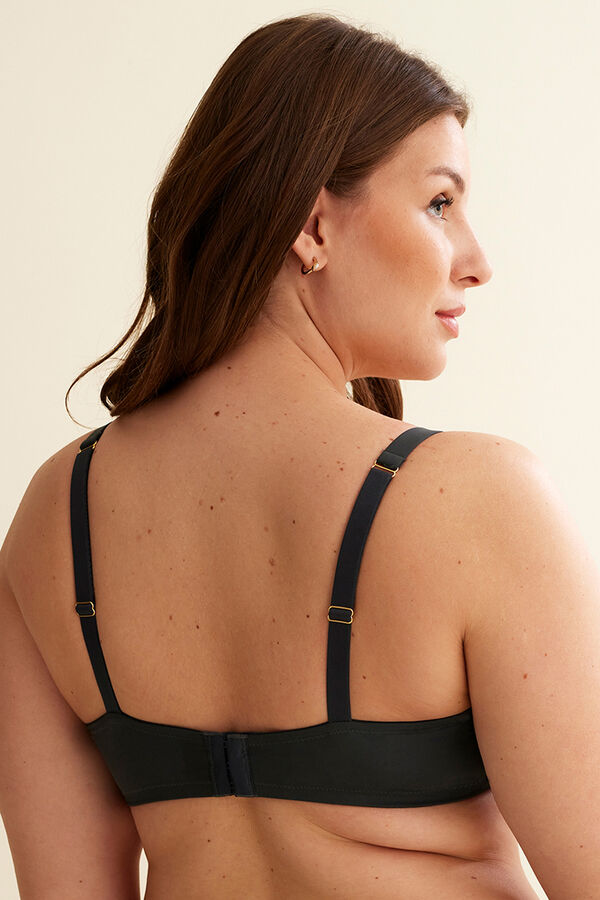 Promise Sujetador Sin Copa Y Con Aro Balconette gris