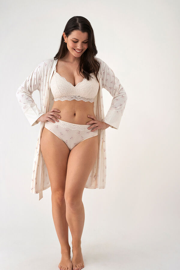 Promise Suti&atilde; de maternidade sem aro branco