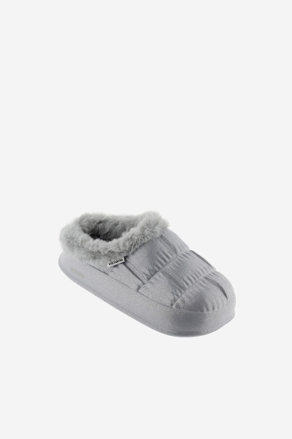 Victoria Zapatillas de casa de pylon gris