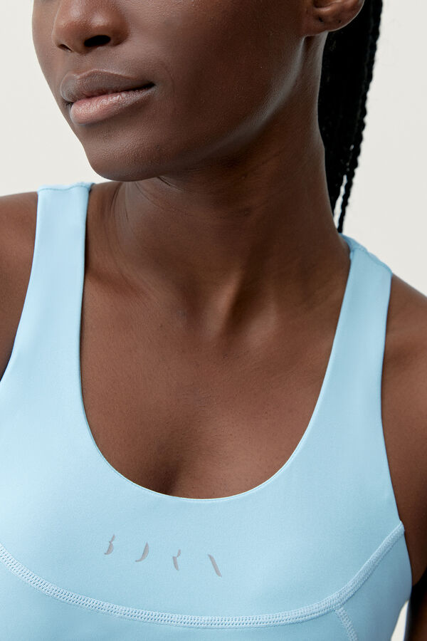 Born Living Yoga Top Becky Blue Bright azul