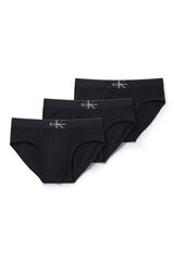 Calvin Klein Pack de 3 slips negro