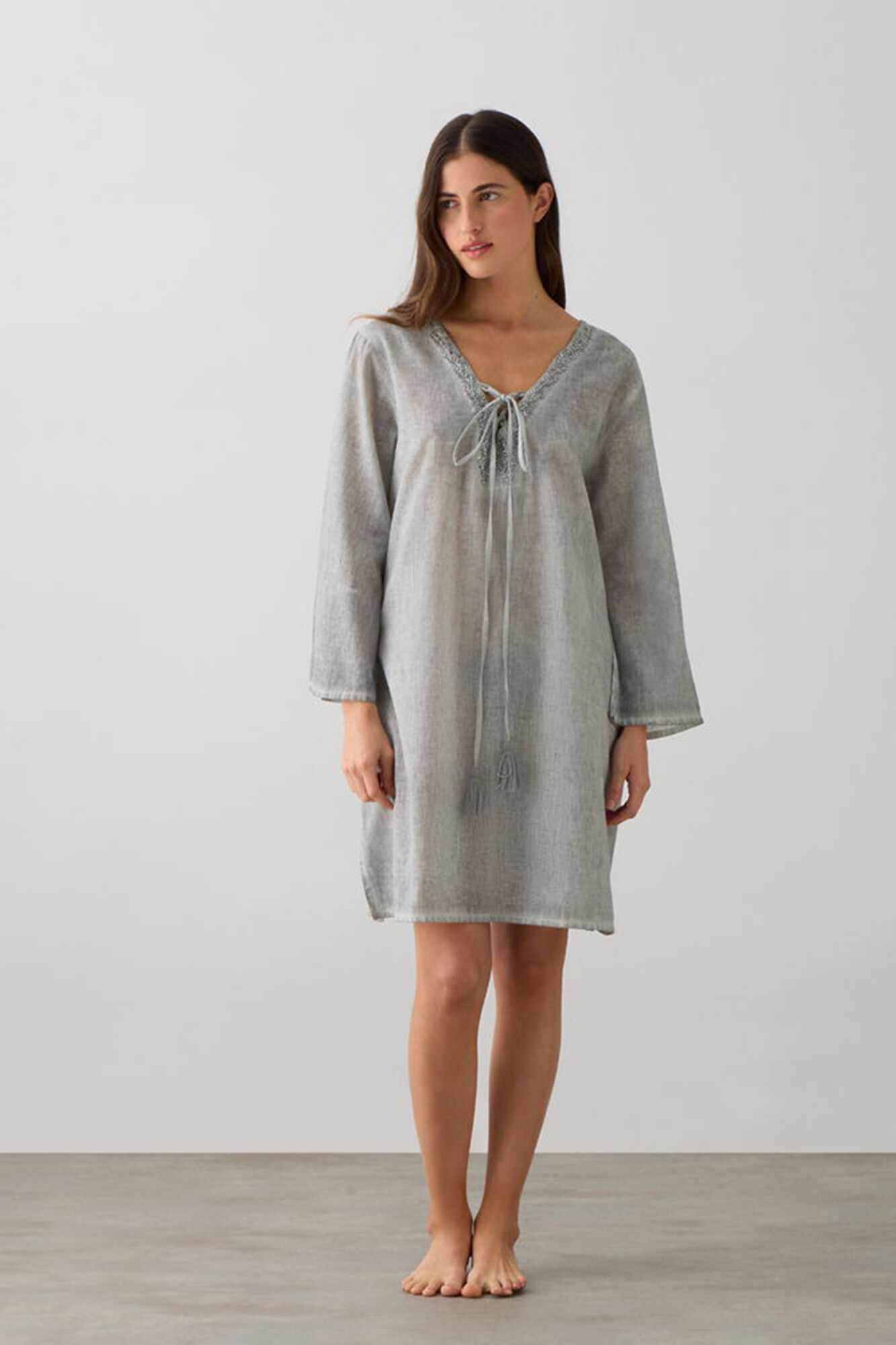 Textura Bolsa de praia de algod&atilde;o riscas brilhante