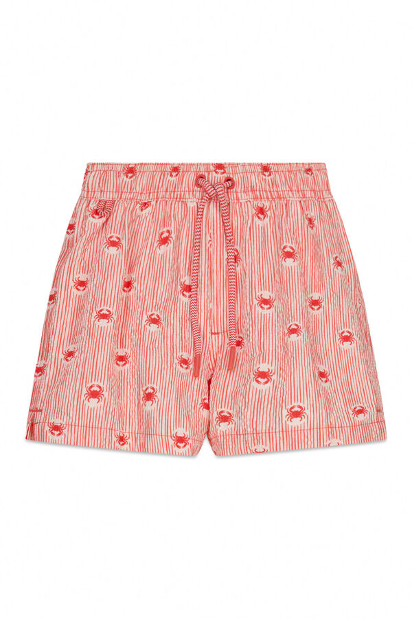 Women'secret Ba&ntilde;ador hombre estampado rayas y cangrejos coral