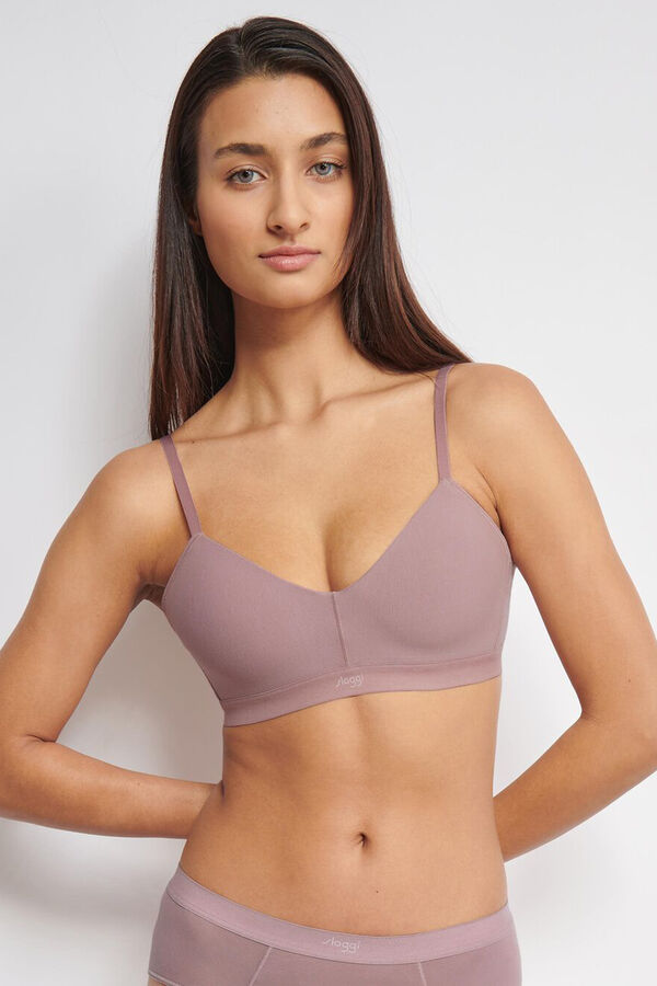 Sloggi Suti&atilde; acolchoado triangular EVER Ease P bege