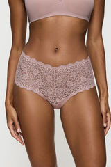 Triumph Braga alta encaje rosa