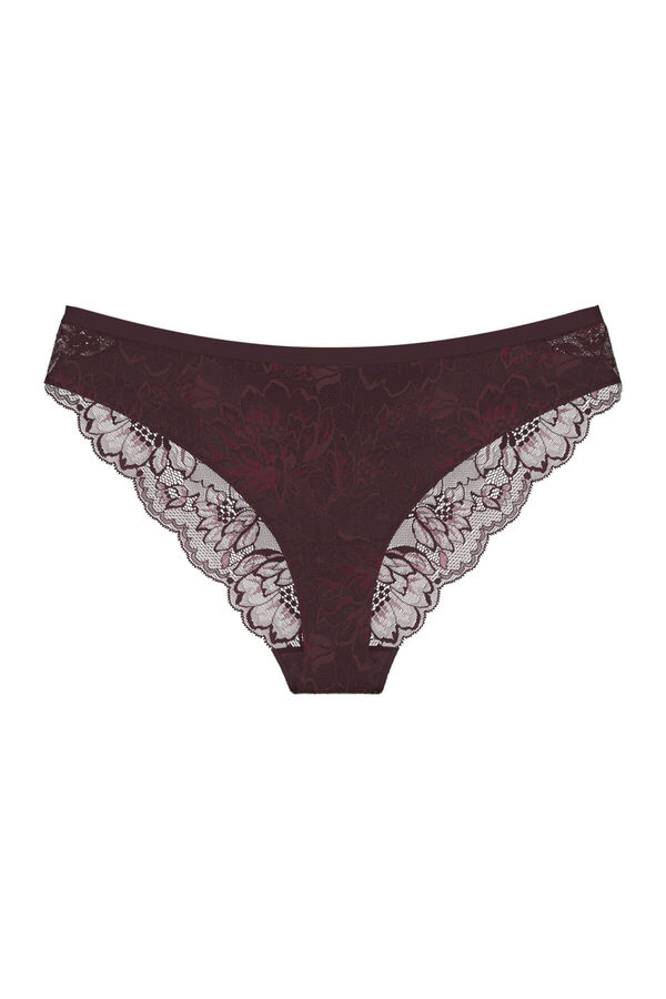 Triumph Braga brasileña Amourette Charm T burdeos