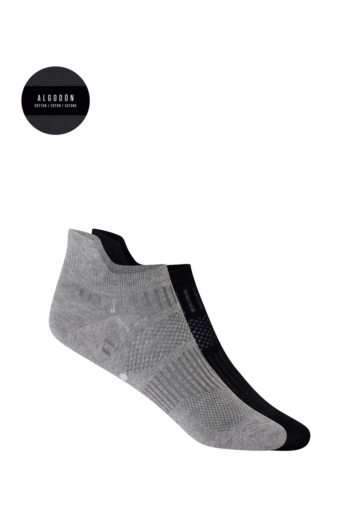 Punto Blanco Pack 2 calcetines deportivos algod&oacute;n