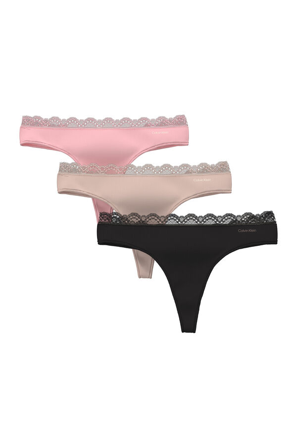 Calvin Klein Pack de 3 tangas estampado