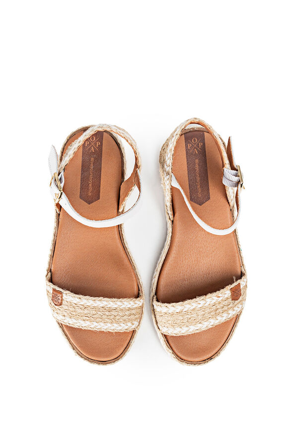 Popa Menorquina plana Colima Yute blanco