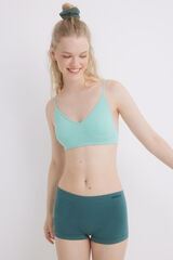 HI&BYE Cueca boxer seamless verde verde