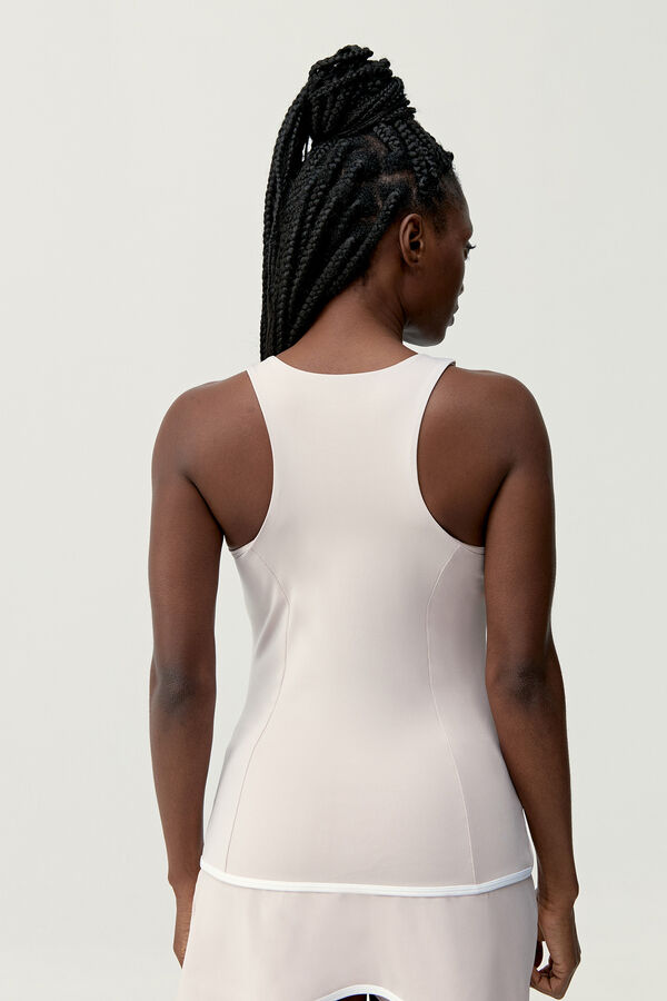 Born Living Yoga T-Shirts Smash Pink Soft/White rosa