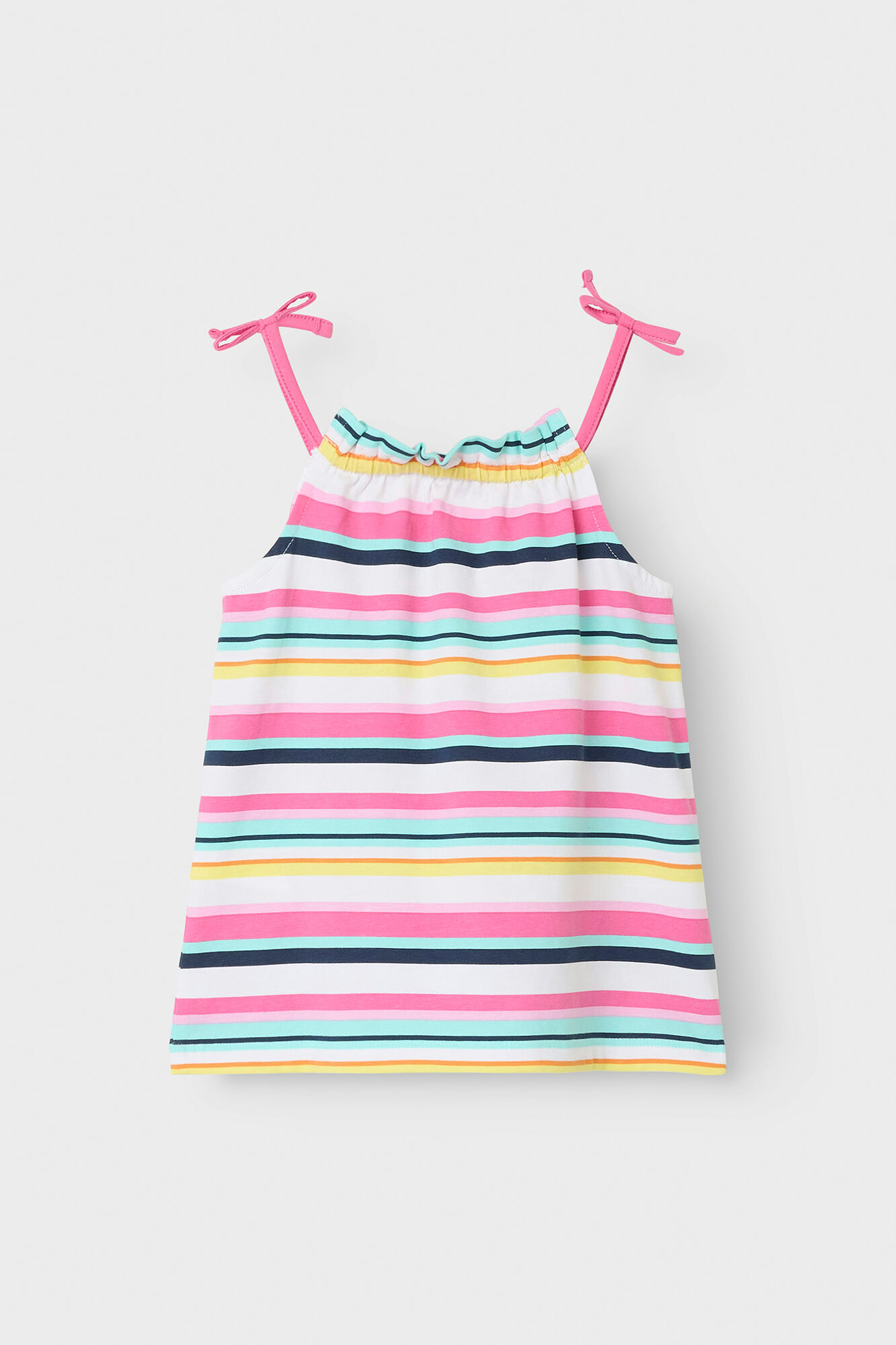 Name it Camiseta listrada de riscas para menina