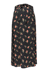 Only Maternity Falda midi maternity negro