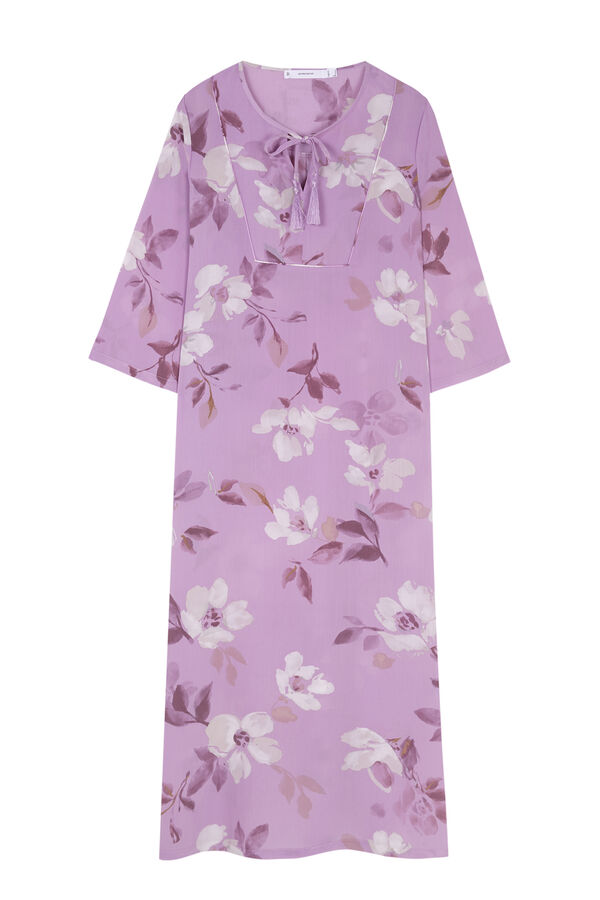 Women'secret Vestido caft&aacute;n flores estampado