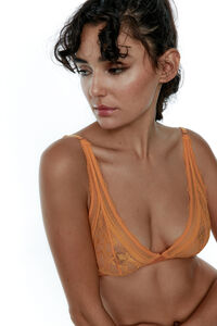 Black Limba Sutiã Ember de renda e Cetim