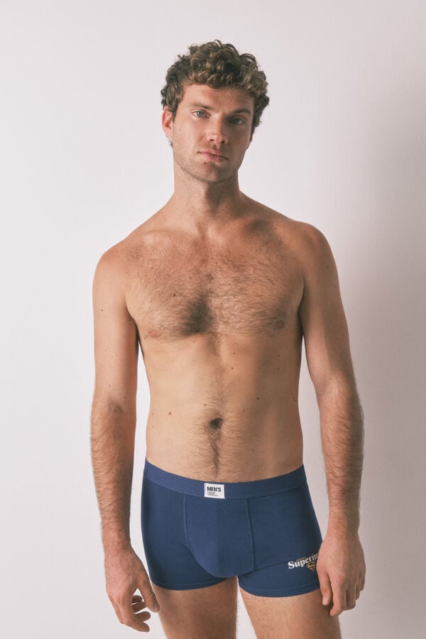 Women'secret Pack 2 boxers Superman gris  gris