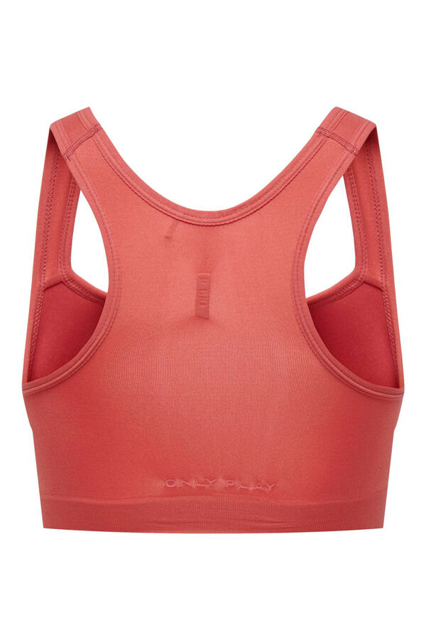 Only Play Sujetador deportivo acolchado rosa