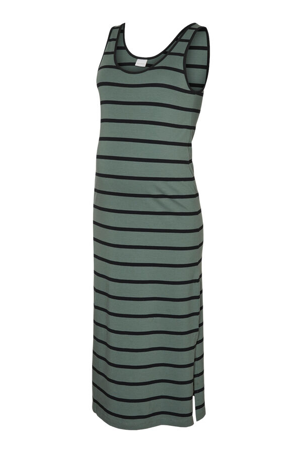 Mamalicious Vestido midi de alças maternity  preto