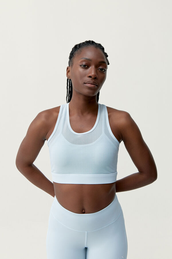 Born Living Yoga Top Daya Sky Soft azul