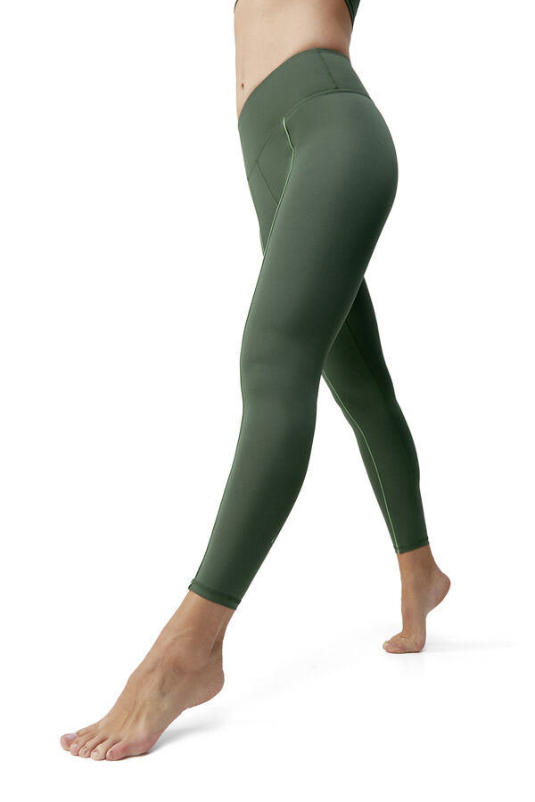Born Living Yoga Legging Indra Hunter/Matcha kaki