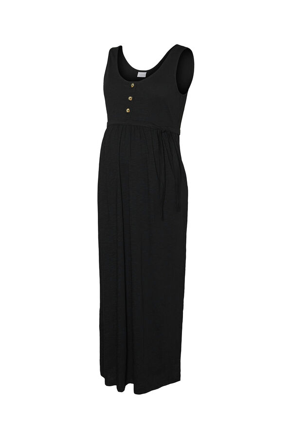 Mamalicious Vestido com al&ccedil;as de amamenta&ccedil;&atilde;o preto