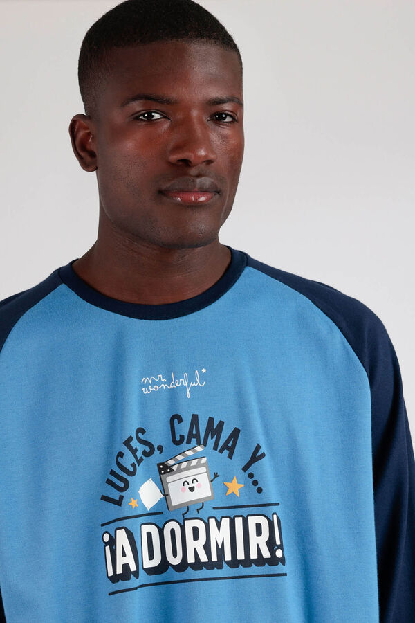 Mr. Wonderful Pijama Hombre Cama Y A Dormir Mr. Wonderful azul