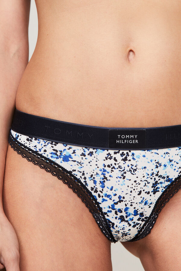 Tommy Hilfiger Braguita estilo tanga de estampado  estampado
