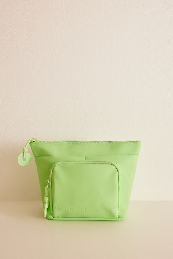 Women'secret Neceser grande rubber verde verde