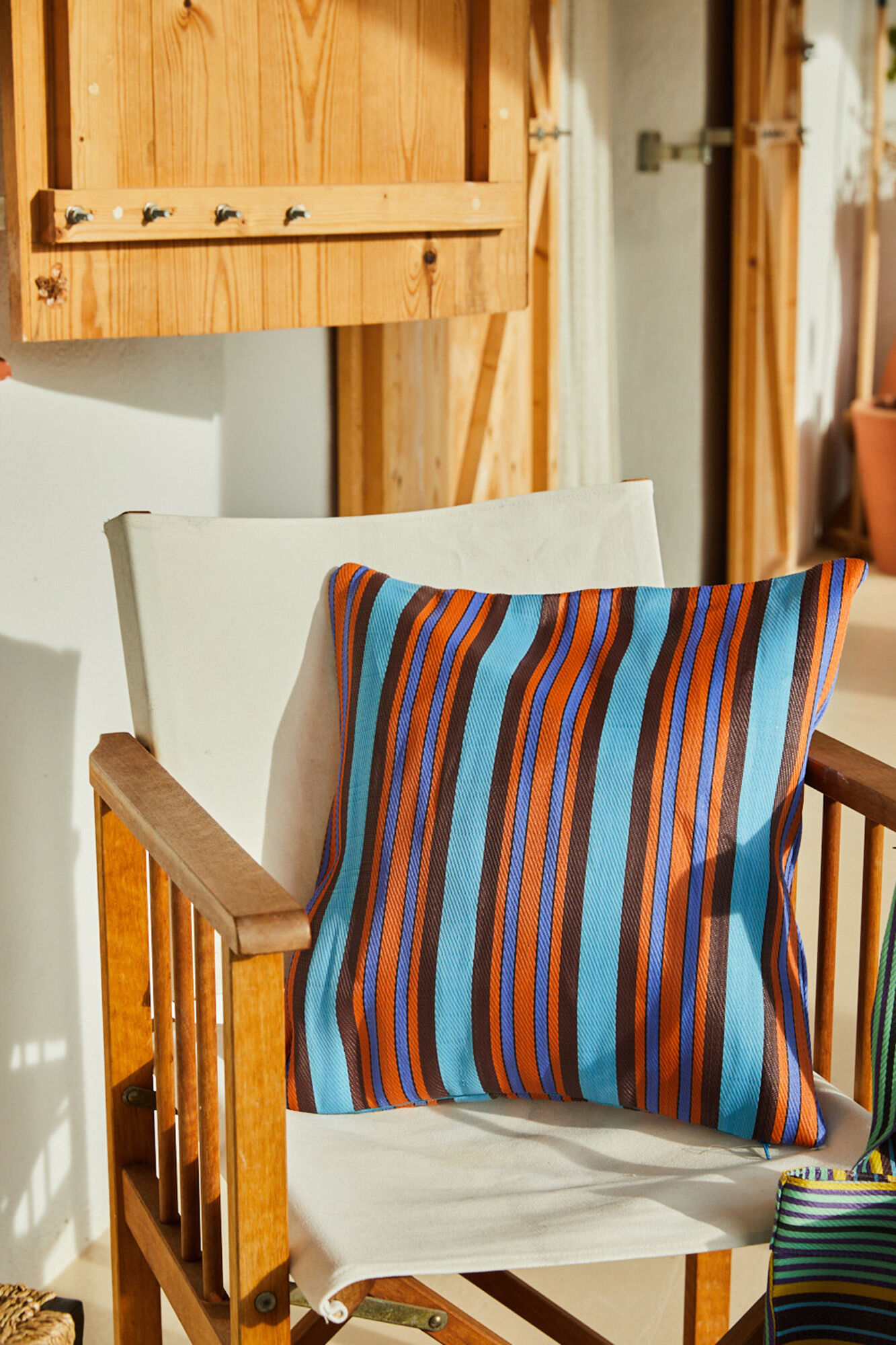 Calma House Capa de coxim PET reciclada multicor Berlin