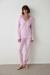 Penti Conjunto de pantal&oacute;n rosa Cozy Time rosa