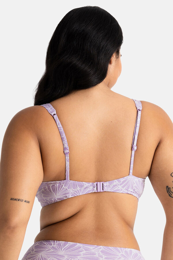 Dorina Top de bikini con relleno ligero Cairns morado/lila