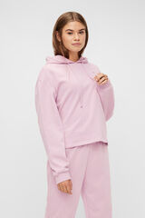 Pieces Sudadera con capucha morado/lila