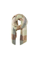 Pieces Bufanda larga cuadros verde