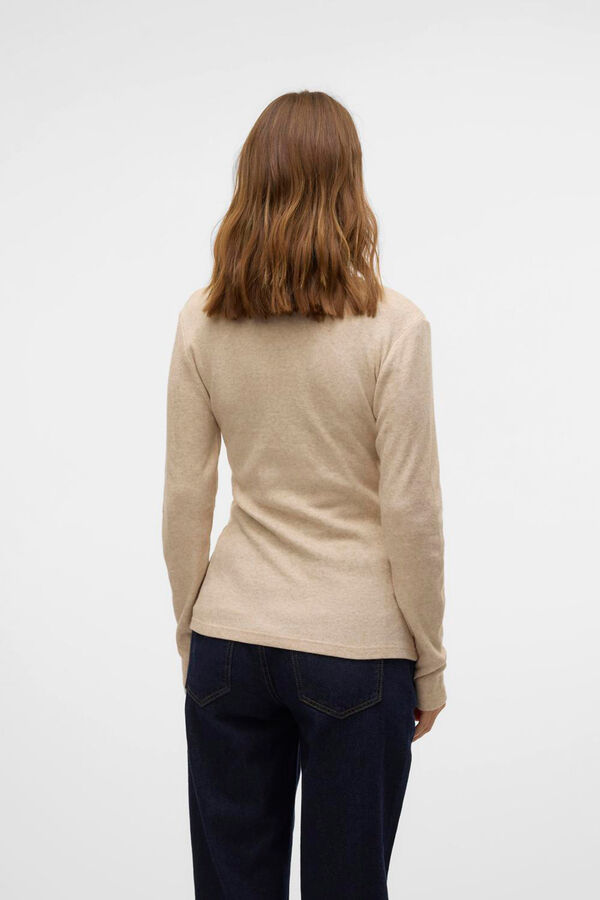 Mamalicious breastfeeding maternity jersey-knit top cinzento