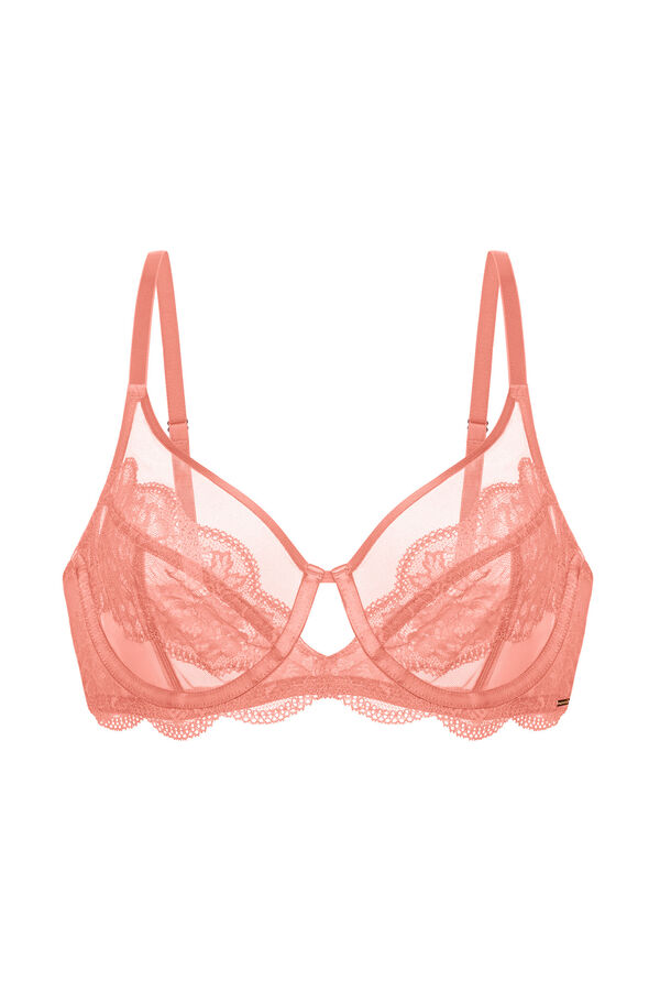 Dorina Soutien com aro sem enchimento rosa