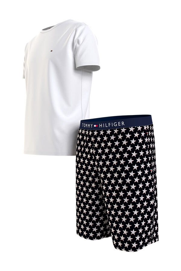 Tommy Hilfiger Pijama corto pantal&oacute;n estrellas estampado