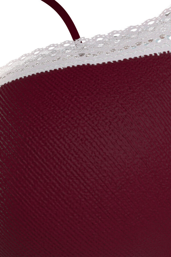 Tommy Jeans Tanga de renda Intrinsic estampado